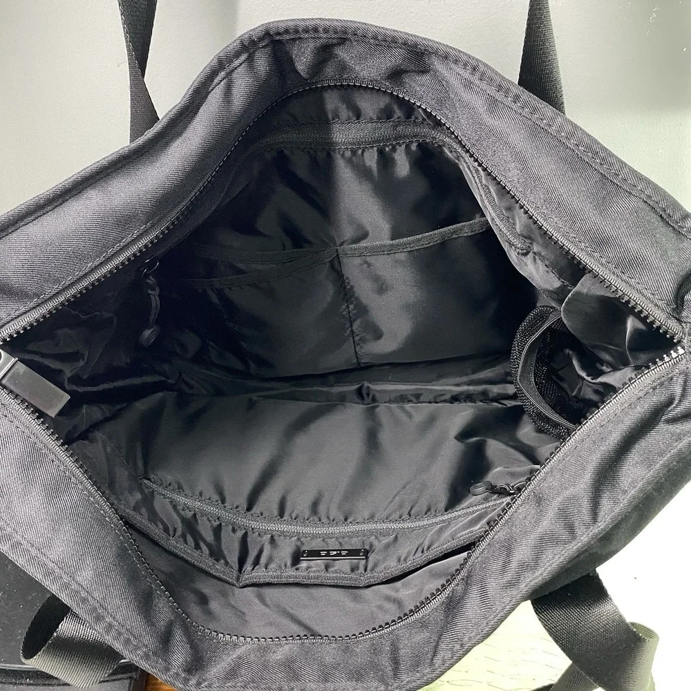 OGIO Downtown Unisex Black Tote Laptop Bag Shopping Bag College Book Bag14x19x4
